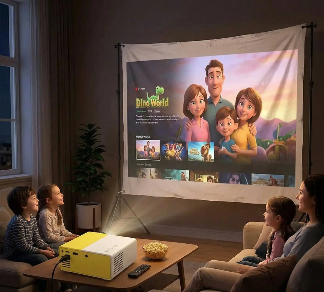 Mini Portable LED Projector - BaytNova