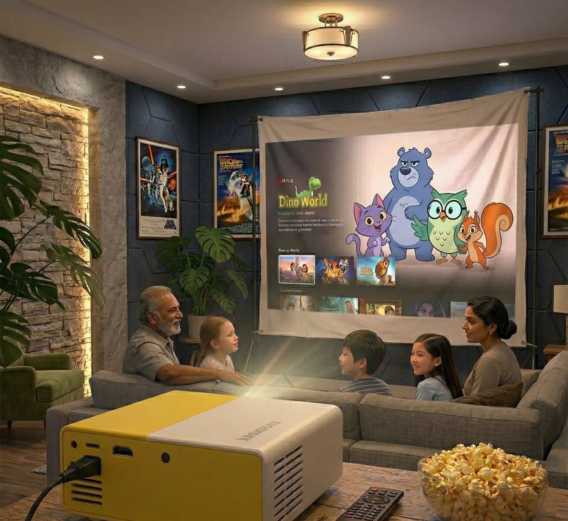 Mini Portable LED Projector - BaytNova