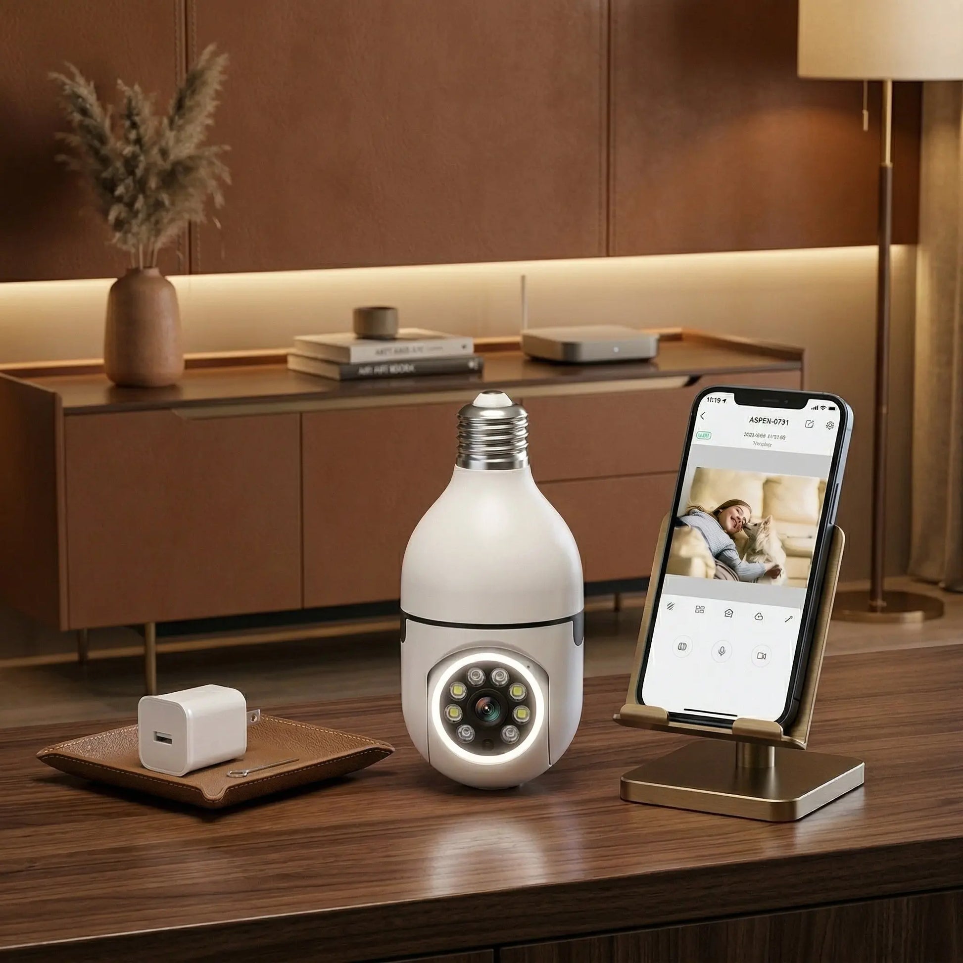 Night Vision Wireless Bulb Camera My Store