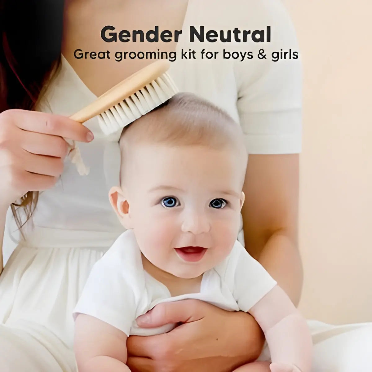 Baby Brush & Comb Set | Soft Grooming Kit for Newborns – Kidilo My Store