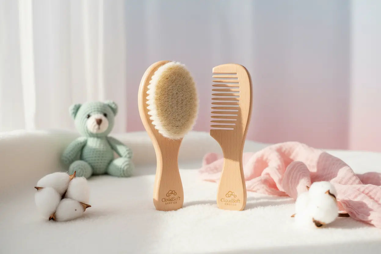 Kidilo Baby Brush & Comb Set