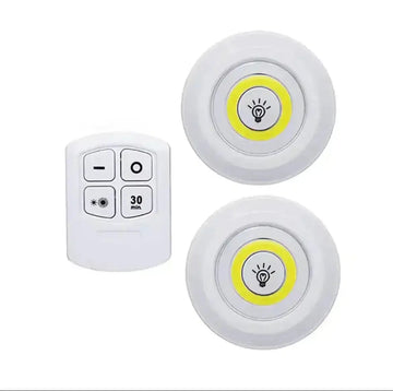 Wireless LED Night Light with Remote Control – Dimmable, Rechargeable & Easy to Install - BaytNova