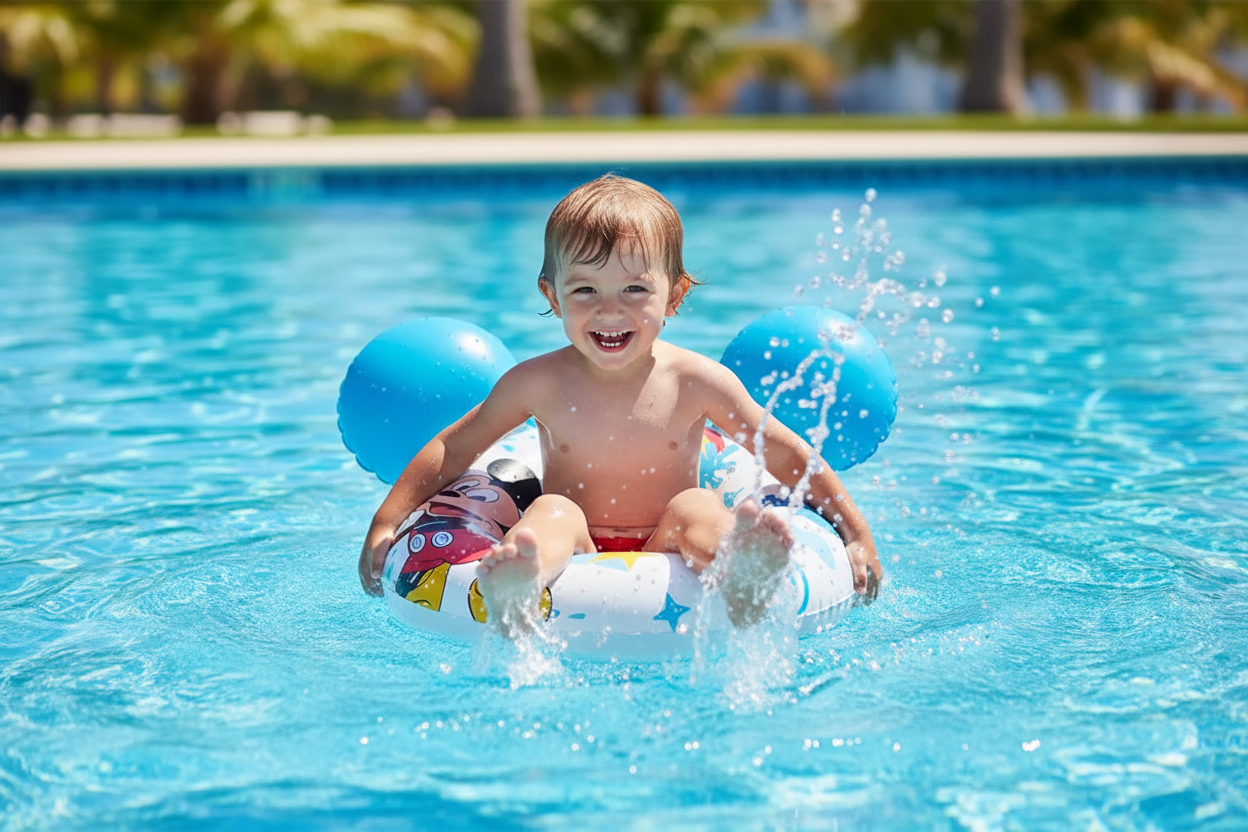 Mickey Swim Ring Pool