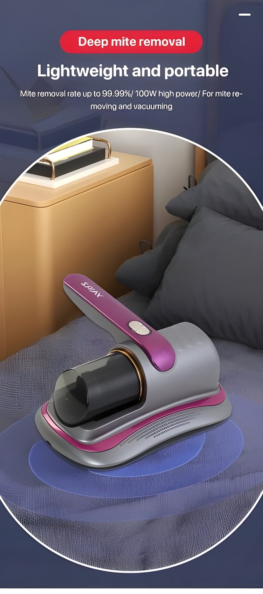 High-Frequency Strong Mite Vacuum Cleaner