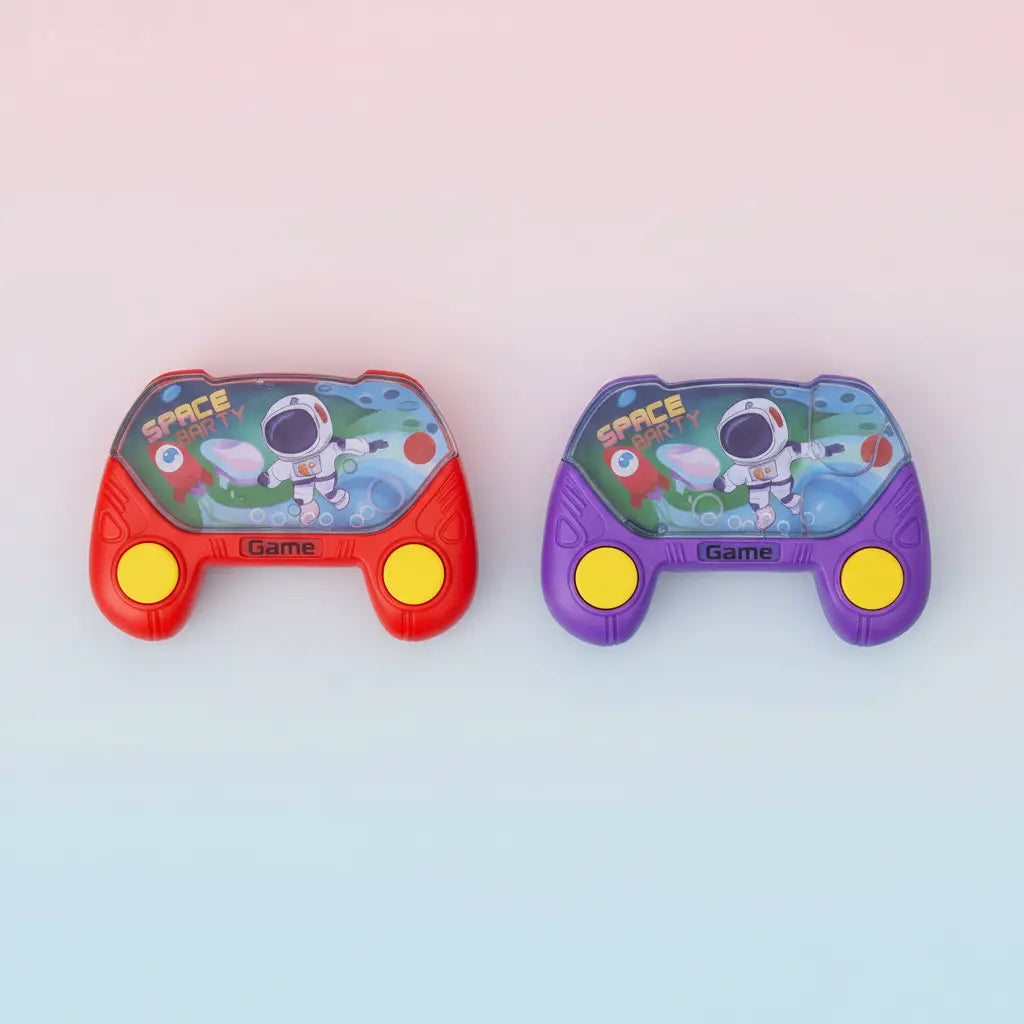 Space Water Game – Flat Lay Style