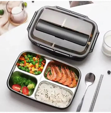 Stainless Steel Lunch Box – Leak-Proof Multi-Compartment Meal Container - BaytNova