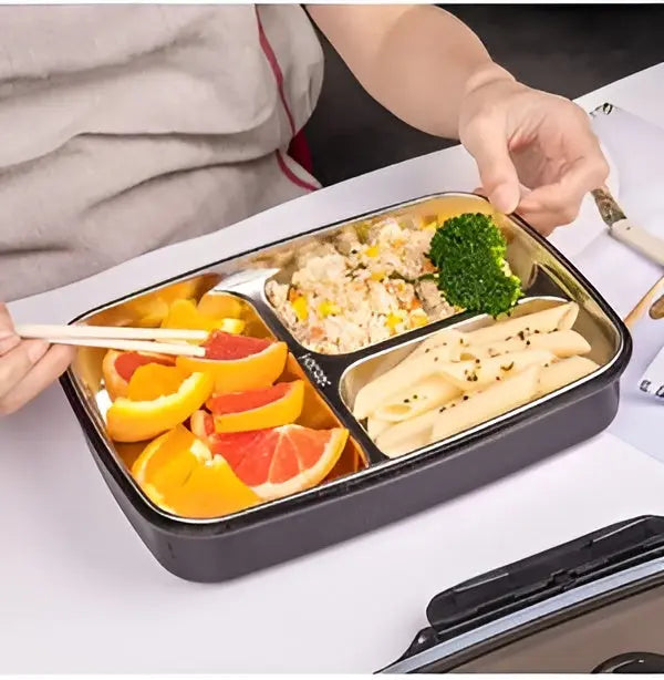 Stainless Steel Lunch Box – Leak-Proof Multi-Compartment Meal Container - BaytNova