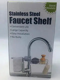 Stainless Steel Faucet Shelf – No-Drill Sink Organizer & Caddy - BaytNova