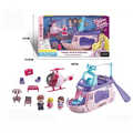 Kidilo Luxury Fashion Yacht & Helicopter Playset – 2-in-1 Adventure Toy for Girls - BaytNova